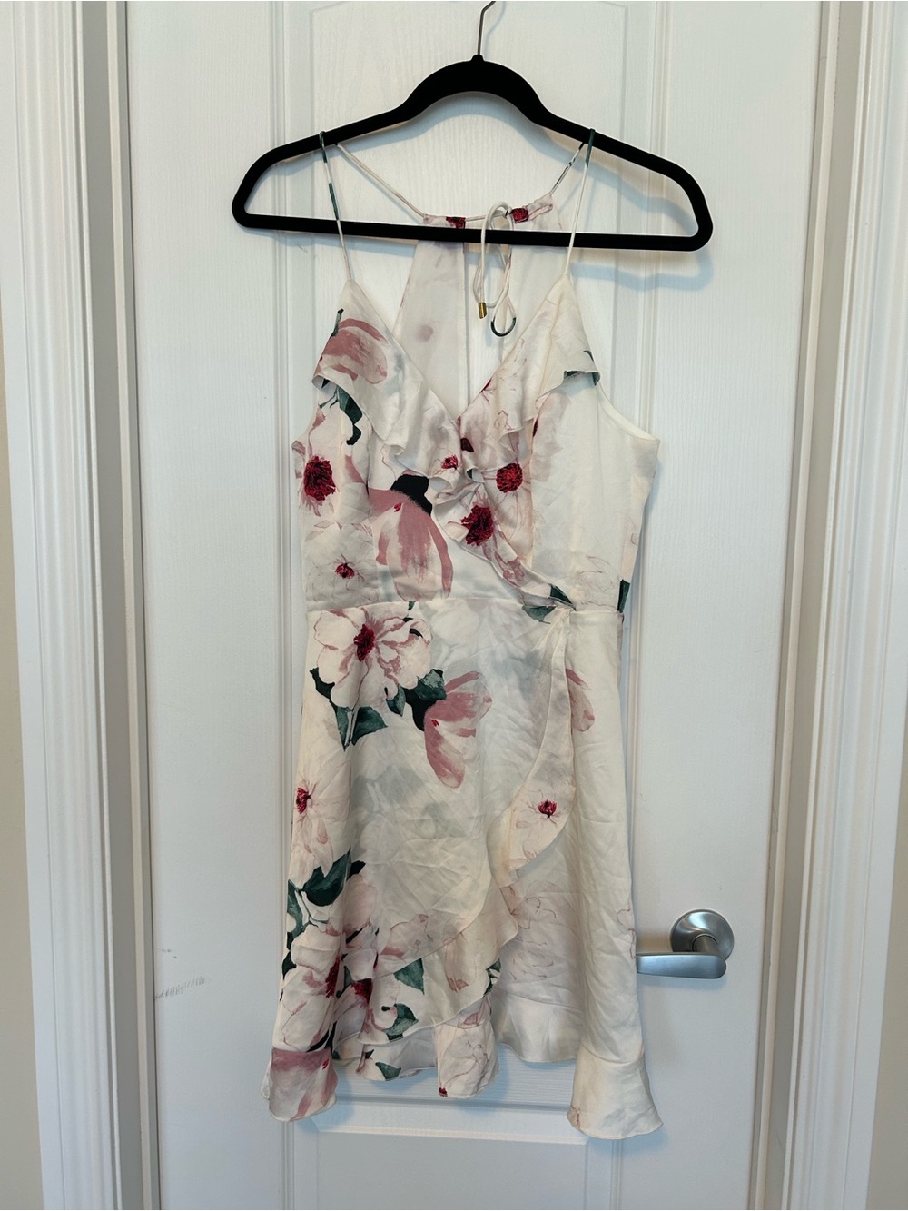 Dynamite Floral Ruffle Mini Dress - Picture 5 of 6